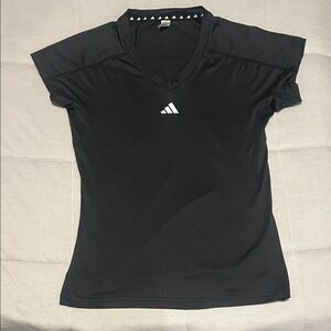 Adidas Black V-Neck Tee